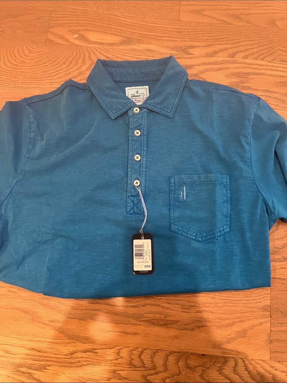 johnnie-O Blue Men's Polo Shirt